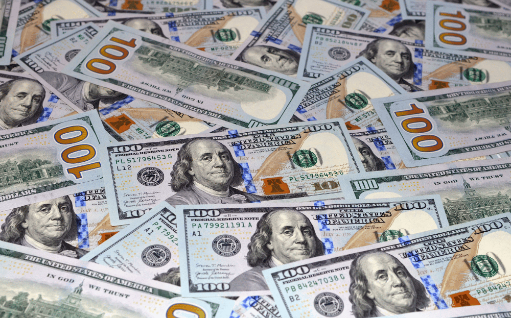 harga dolar as turun