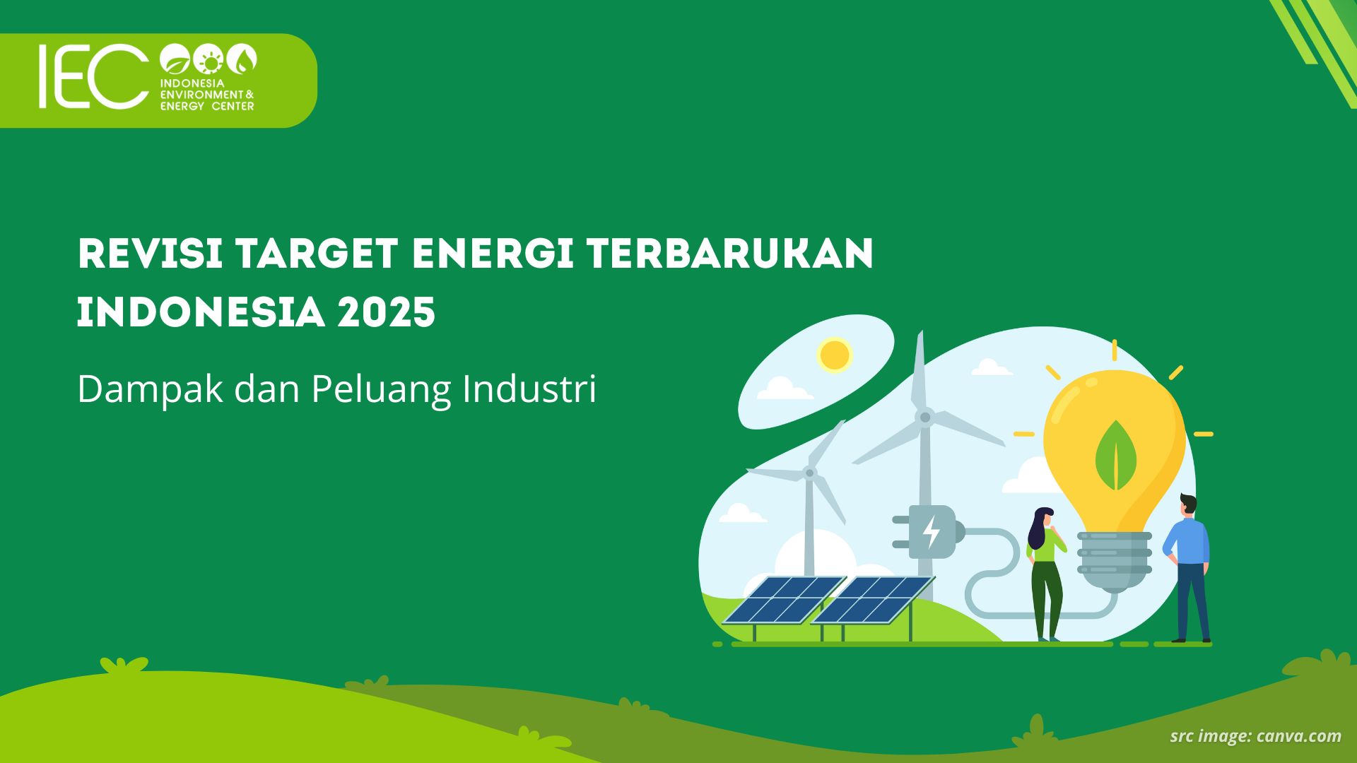 target energi terbarukan Indonesia